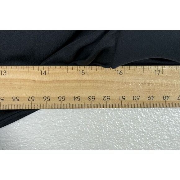 Scotch & Soda Maison Scotch Clubhouse Royals Black Midi True Wrap Over Dress PS - Picture 13 of 13